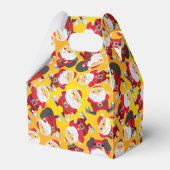 サンタクロースのクリスマスのお願い箱 フェイバーボックス (裏面サイド)