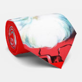 サンタクロースのクリスマスのタイ ネクタイ (ロール)