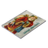 サンタクロースのクリスマスの願い ノートブック (左側)