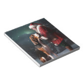 サンタクロースのクリスマスを巡るトレイング・ウォーカーコンクルーズ ノートパッド (アングル)