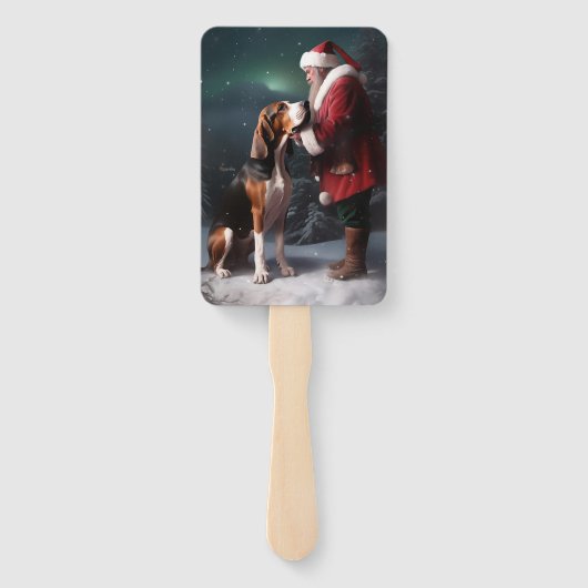 サンタクロースのクリスマスを巡るトレイング・ウォーカーコンクルーズ ハンドファン (裏面)