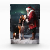 サンタクロースのクリスマスを巡るトレイング・ウォーカーコンクルーズ フォトブロック (正面)