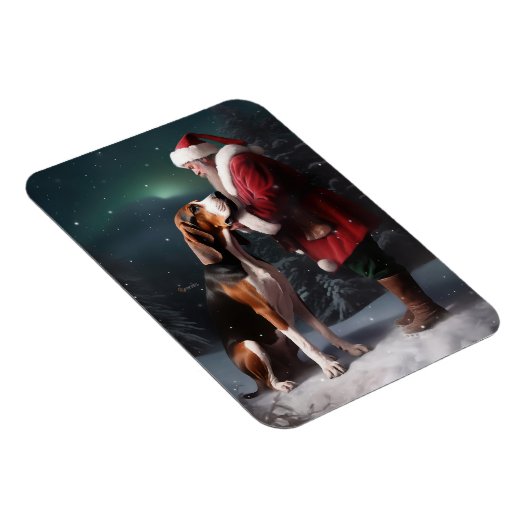 サンタクロースのクリスマスを巡るトレイング・ウォーカーコンクルーズ マグネット (右側)