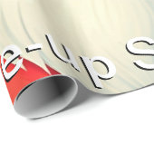 サンタクロースのクリスマスを閉じる ラッピングペーパー (ロールコーナー)