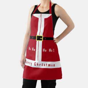 サンタクロースのクリスマスエプロン エプロン