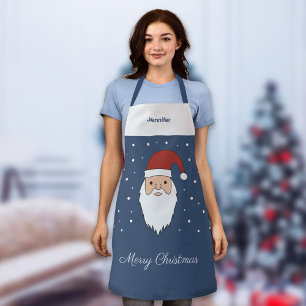 サンタクロースのクリスマスエプロン エプロン