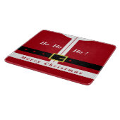 サンタクロースのクリスマスカッティングボード カッティングボード (角)