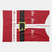 サンタクロースのクリスマスキッチンタオル キッチンタオル (横)