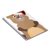 サンタクロースのクリスマスゴーパー ノートブック (右側)