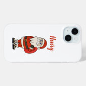 サンタクロースのクリスマスサンダル Case-Mate iPhoneケース (裏面 (横))