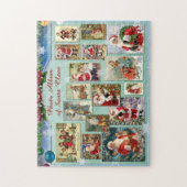 サンタクロースのクリスマスジグソーパズルキッズギフト ジグソーパズル (縦)