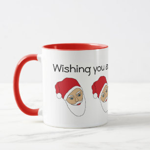 サンタクロースのクリスマスマグ マグカップ