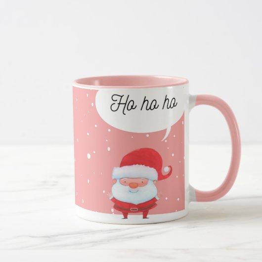 サンタクロースのクリスマスマグ マグカップ (右)