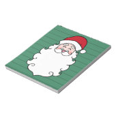 サンタクロースのクリスマスメモ帳ギフト ノートパッド (回転)