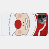 サンタクロースのクリスマスユーモア Case-Mate iPhoneケース (裏面(横))