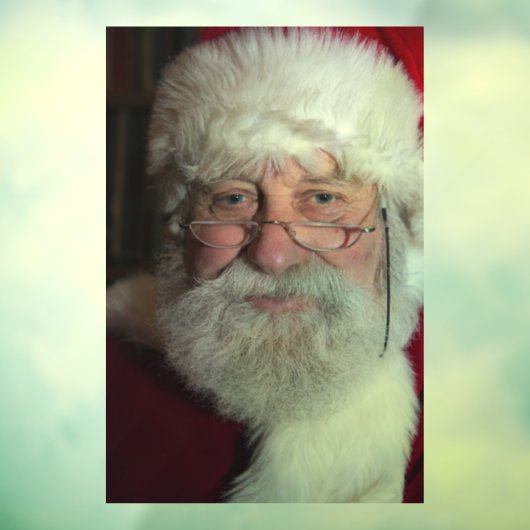 サンタクロースのクリスマス窓がしがみつく ウィンドウサイン (シート3)