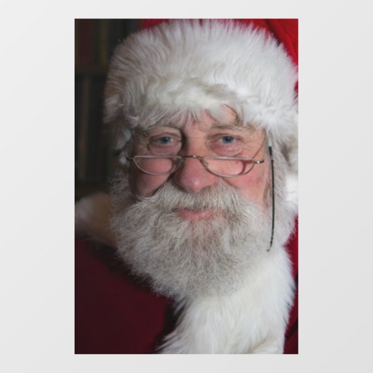 サンタクロースのクリスマス窓がしがみつく ウィンドウサイン (シート)