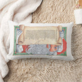 サンタクロースのクリスマス腰枕 ランバークッション (ブランケット)