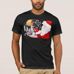 サンタクロースのクリスマス Tシャツ
