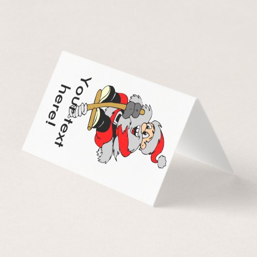 サンタクロースのクリップアート (正面)