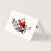 サンタクロースのクリップアート (裏面)