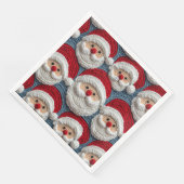 サンタクロースのクロシェ模様 (コーナー)