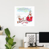 サンタクロースのクーデターのポスター ポスター (ホームオフィス)