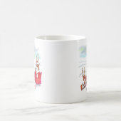 サンタクロースのクーデターの両面マグカップ コーヒーマグカップ (中央)