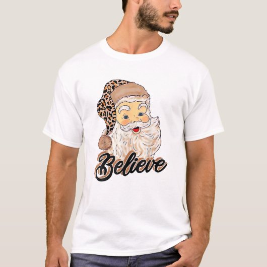 サンタクロースのコスチュームと Tシャツ (正面)