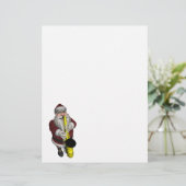 サンタクロースのサックス奏者 (スタンド正面)