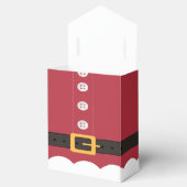 サンタクロースのスーツのギフトカードボックス |クリスマスマネー フェイバーボックス (オープン)