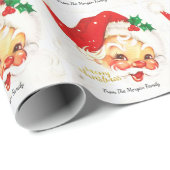 サンタクロースのスーツ・クリスマス ラッピングペーパー (ロールコーナー)