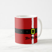 サンタクロースのスーツ コーヒーマグカップ (正面右)