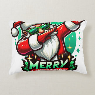 サンタクロースのダビング クリスマススタイル アクセントクッション