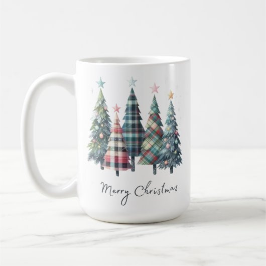 サンタクロースのデザインが可愛いクリスマスマグカップ コーヒーマグカップ (左)
