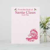 サンタクロースのデスクからカスタマイズ可能 (スタンド正面)