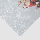 サンタクロースのトナカイとスレッドウォーターの色 薄葉紙 (詳細)