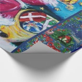 サンタクロースのバイオ遊リン ラッピングペーパー (角)