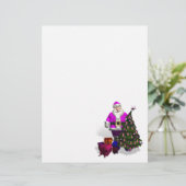 サンタクロースのピンクリボン (スタンド正面)