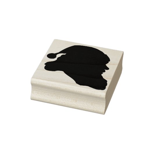 サンタクロースのヘッドアートスタンプ ラバースタンプ (スタンプ)