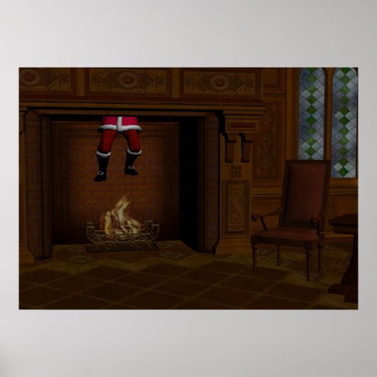 サンタクロースのホット・サプライズ ポスター (正面)