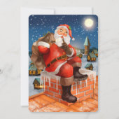 サンタクロースのホリデーカード シーズンカード (正面)