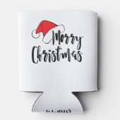 サンタクロースのホリデーズギフト新年のクリスマス 缶クーラー (裏面)