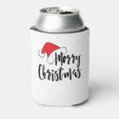 サンタクロースのホリデーズギフト新年のクリスマス 缶クーラー (缶裏面)