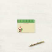 サンタクロースのメリークリスマス ポストイット (デスク上)