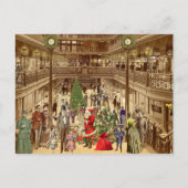 サンタクロースのリスト シーズンポストカード (正面)