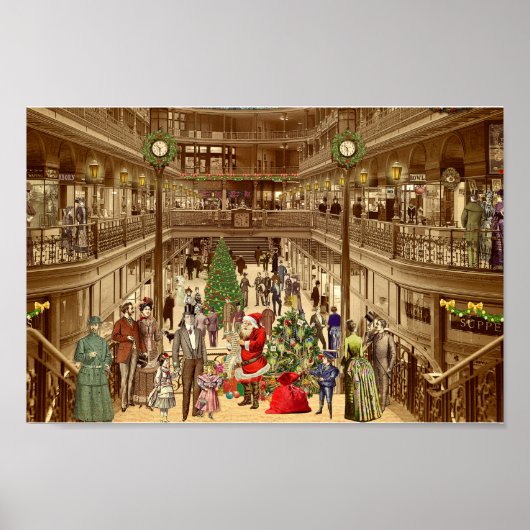 サンタクロースのリスト ポスター (正面)