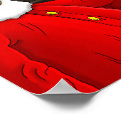 サンタクロースのワークショップのポスター ポスター (角)