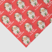 サンタクロースのヴィンテージ 薄葉紙 (詳細)