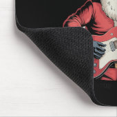 サンタクロースの世界ツアー クリスマスをロックしよう マウスパッド (コーナー)